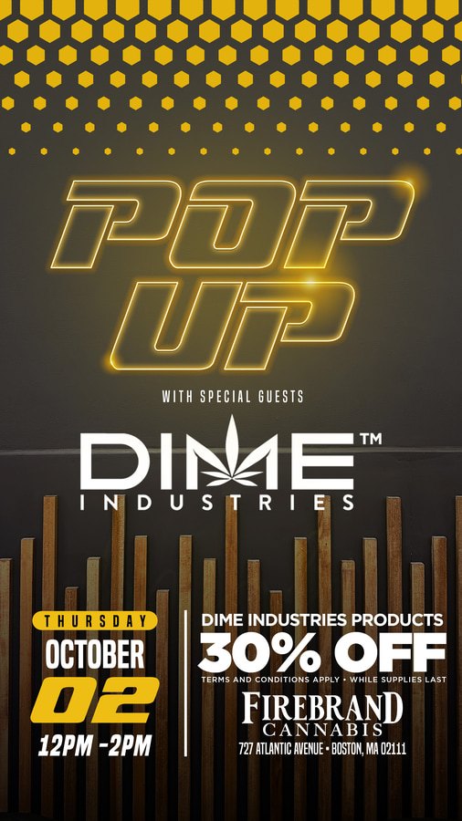 Dime Industries Pop Up