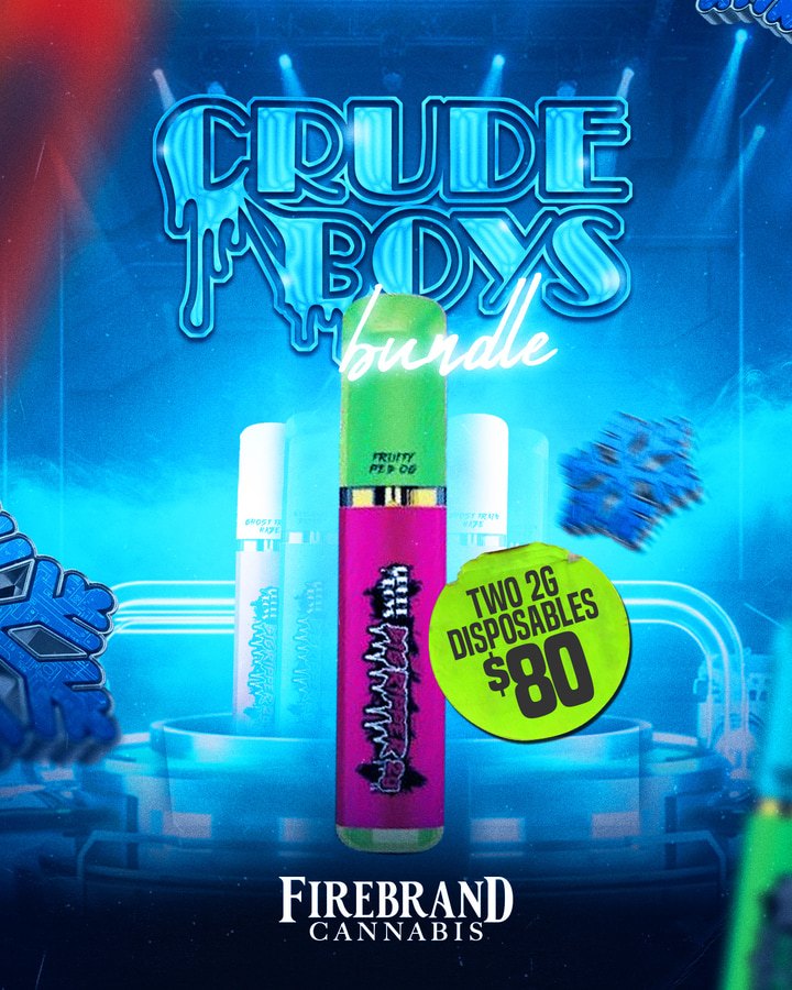Crude Boys Disposables Bundle
